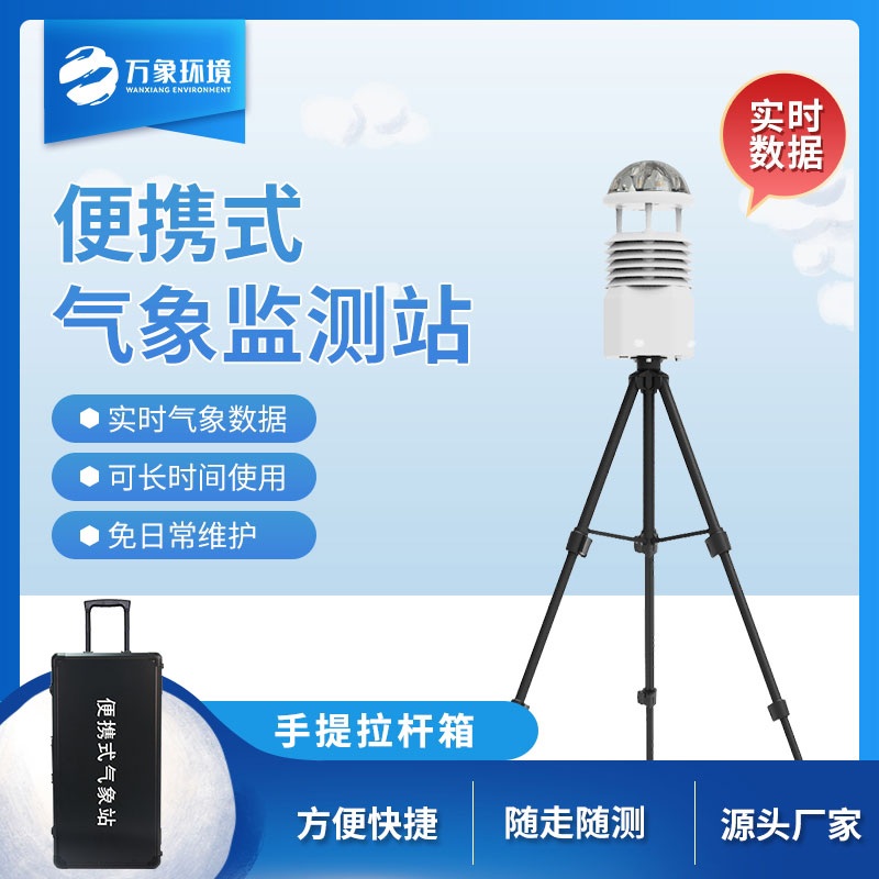 全自動(dòng)便攜式氣象站